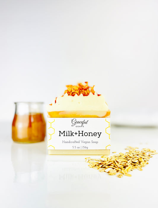 Milk and Honey Handmade Soap - Luxurious Shea Butter Bar