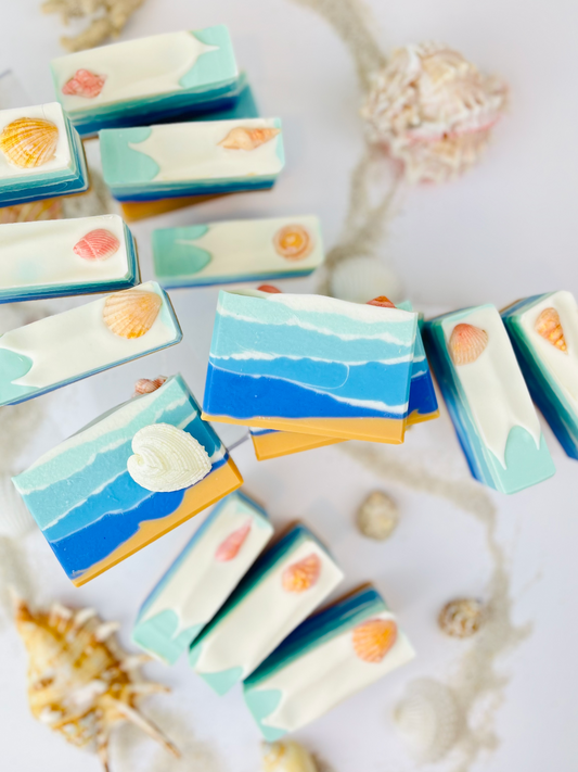 Ocean Handmade Soap - Crystal Crescent Beach Inspired