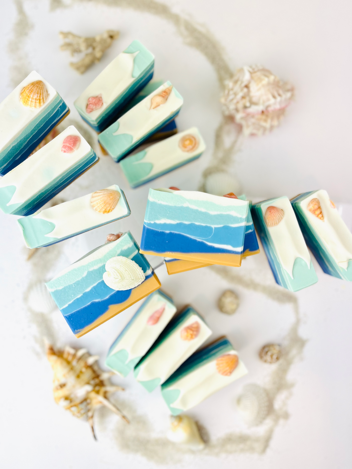 Ocean Handmade Soap - Crystal Crescent Beach Inspired