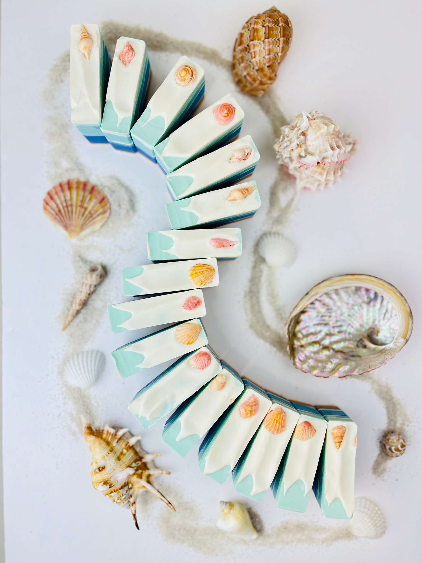 Ocean Handmade Soap - Crystal Crescent Beach Inspired