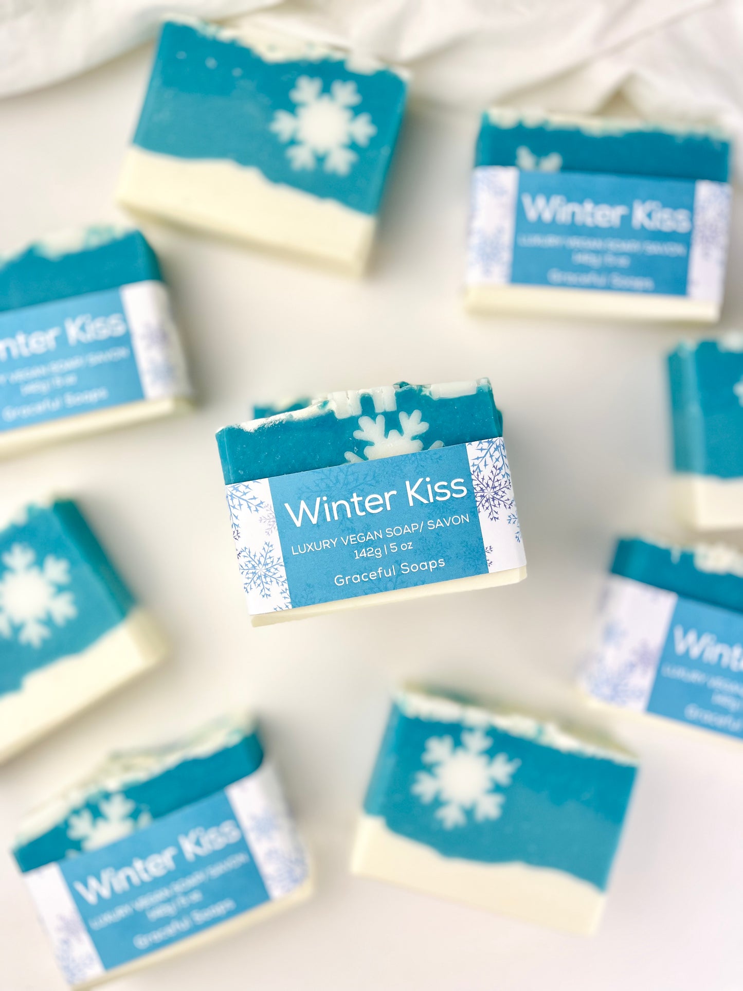 Winter Kiss Holiday Soap - Sweet Winter Fragrance Bar